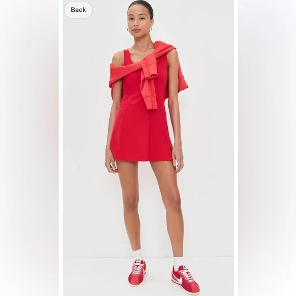 Splits59 Martina Rigor Dress Pirate Red M NWT - Picture 4 of 15